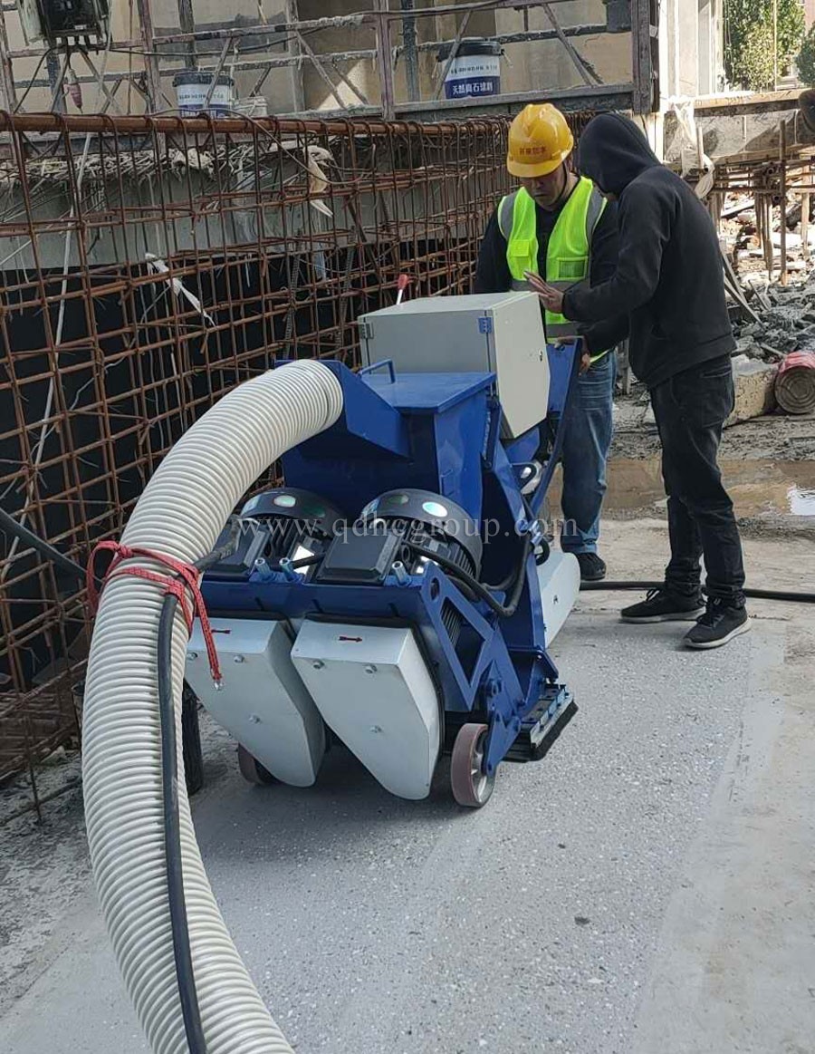 樓板防水層處理專用路面拋丸機(jī)