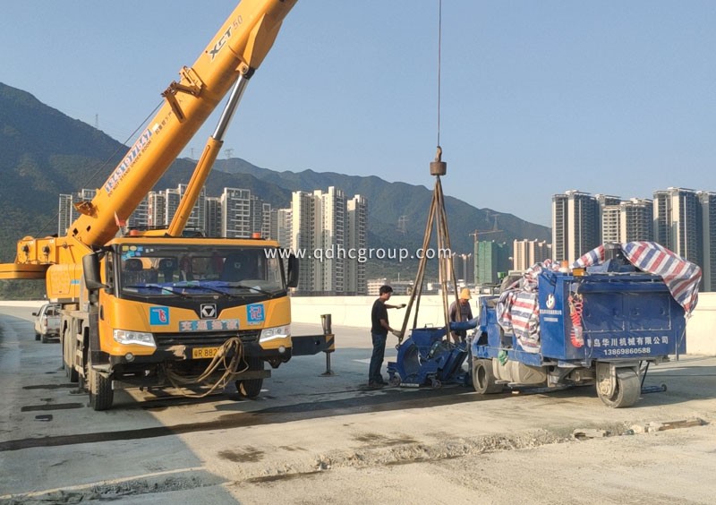 華川路面拋丸機(jī)