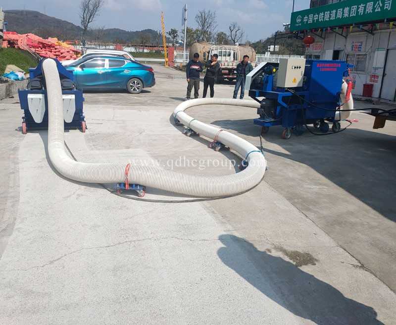 橋面拋丸機(jī)施工現(xiàn)場(chǎng)