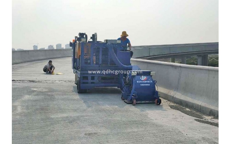 移動拋丸機在橋面施工時需要注意哪幾點問題？